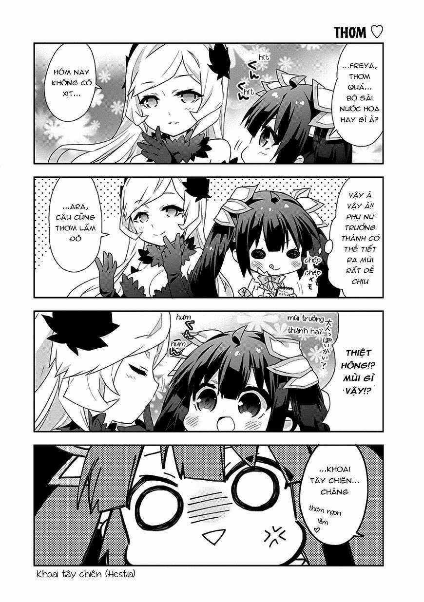 Dungeon Ni Deai O Motomeru No Wa Machigatte Iru Darou Ka 4Koma - Days Of Goddess Chapter 4 trang 8