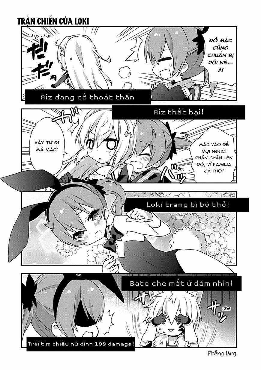 Dungeon Ni Deai O Motomeru No Wa Machigatte Iru Darou Ka 4Koma - Days Of Goddess Chapter 5 trang 10