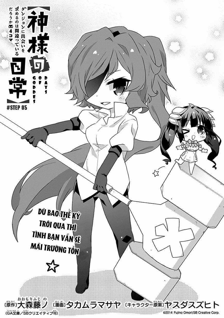 Dungeon Ni Deai O Motomeru No Wa Machigatte Iru Darou Ka 4Koma - Days Of Goddess Chapter 5 trang 3