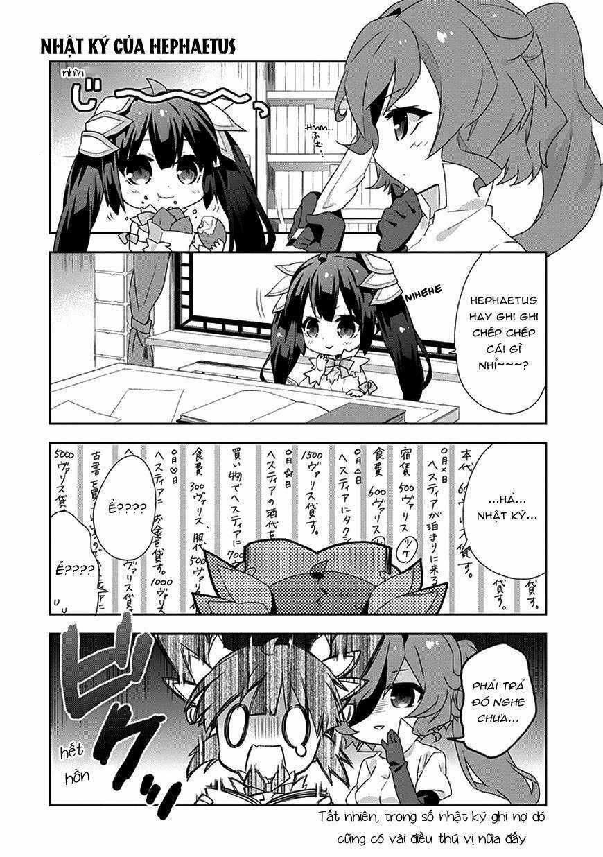 Dungeon Ni Deai O Motomeru No Wa Machigatte Iru Darou Ka 4Koma - Days Of Goddess Chapter 5 trang 4