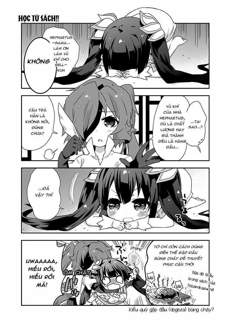 Dungeon Ni Deai O Motomeru No Wa Machigatte Iru Darou Ka 4Koma - Days Of Goddess Chapter 5 trang 5