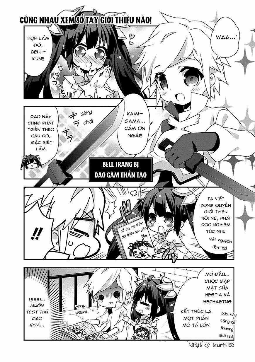Dungeon Ni Deai O Motomeru No Wa Machigatte Iru Darou Ka 4Koma - Days Of Goddess Chapter 5 trang 7