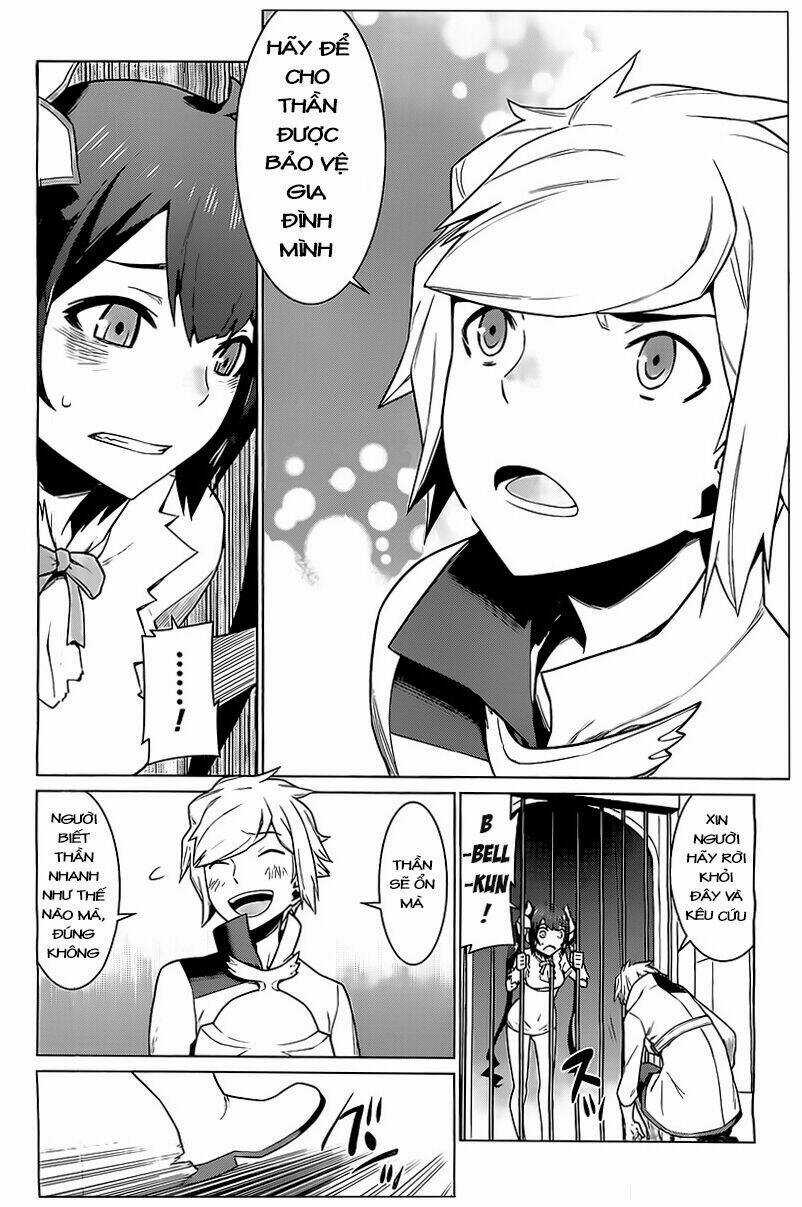 Dungeon Ni Deai O Motomeru No Wa Machigatte Iru Darou Ka Chapter 10 trang 11