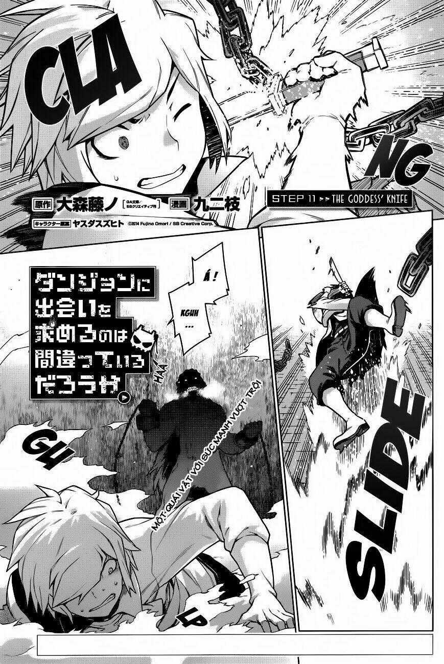 Dungeon Ni Deai O Motomeru No Wa Machigatte Iru Darou Ka Chapter 11 trang 1