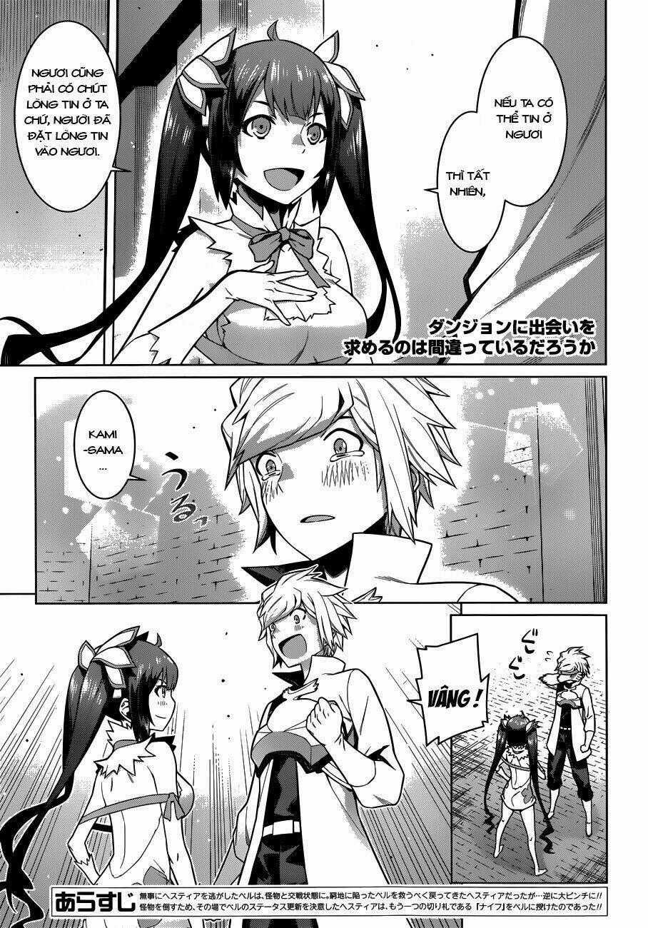 Dungeon Ni Deai O Motomeru No Wa Machigatte Iru Darou Ka Chapter 12 trang 1