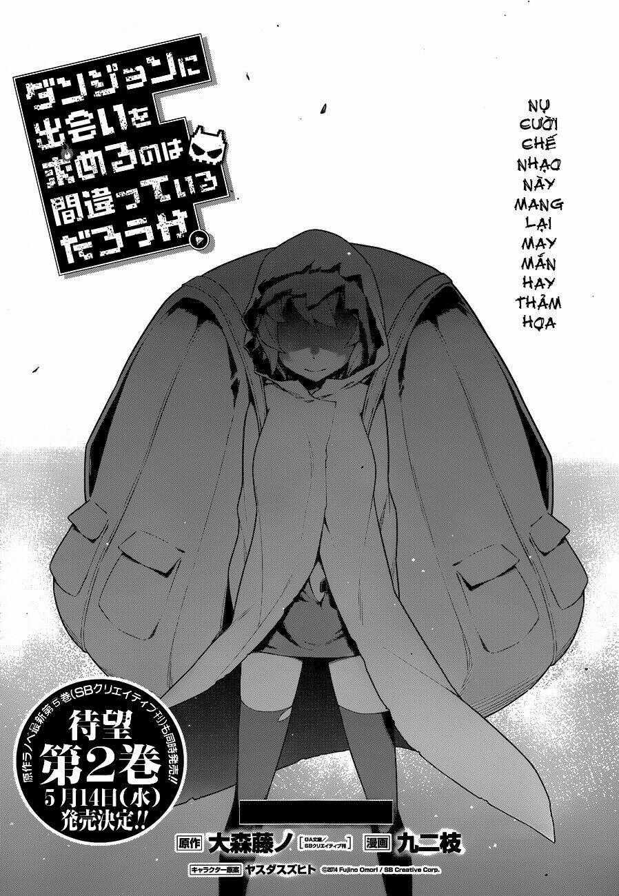 Dungeon Ni Deai O Motomeru No Wa Machigatte Iru Darou Ka Chapter 14 trang 1