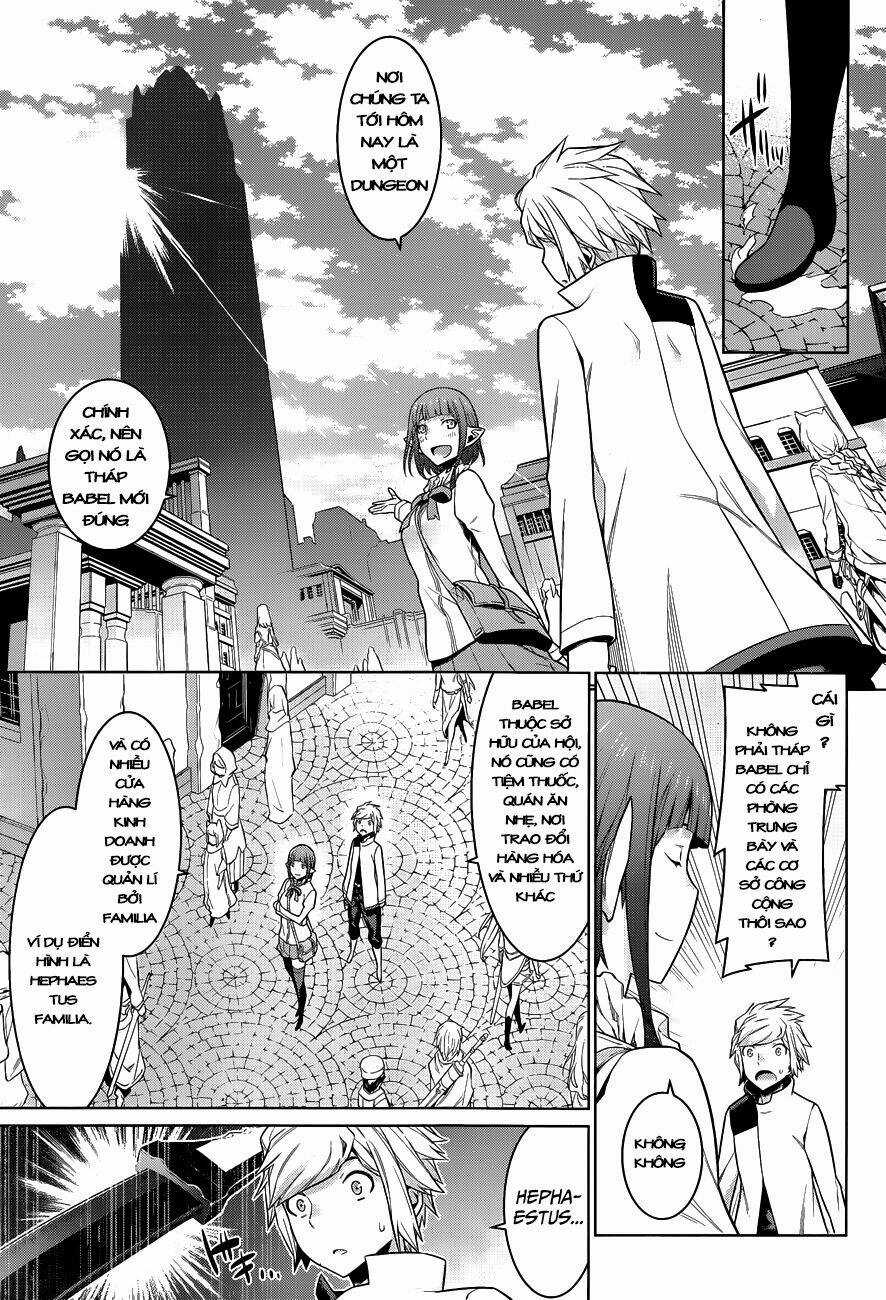Dungeon Ni Deai O Motomeru No Wa Machigatte Iru Darou Ka Chapter 14 trang 17