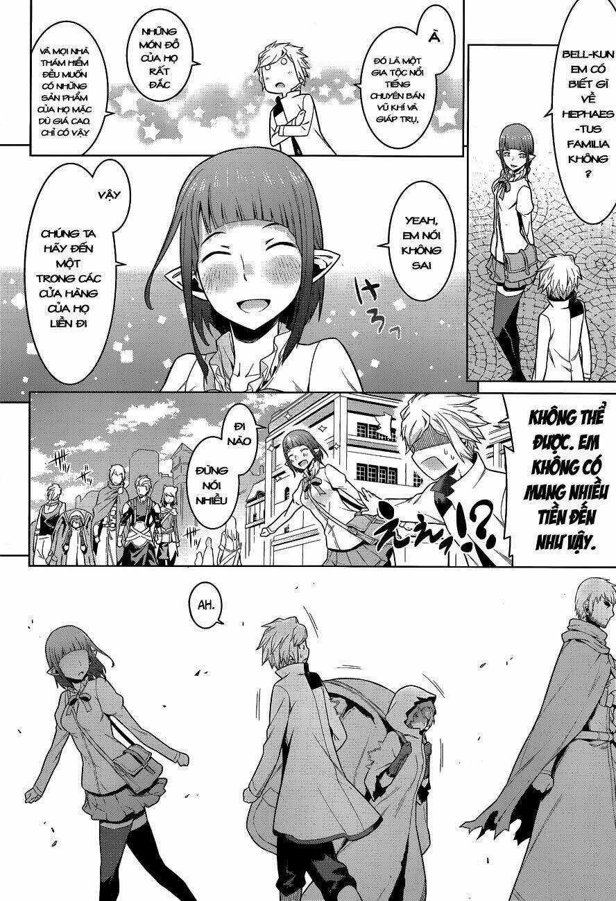 Dungeon Ni Deai O Motomeru No Wa Machigatte Iru Darou Ka Chapter 14 trang 18