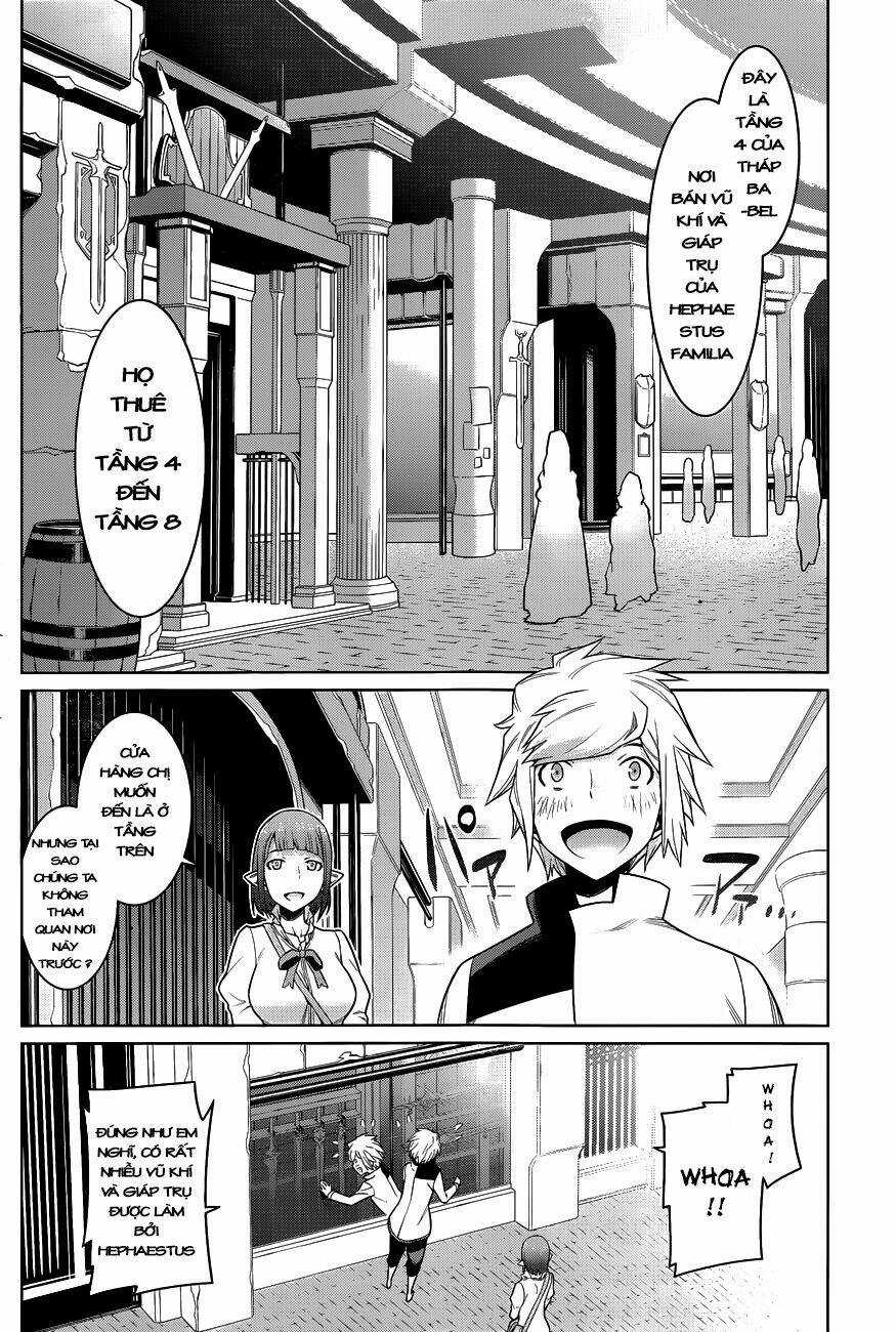 Dungeon Ni Deai O Motomeru No Wa Machigatte Iru Darou Ka Chapter 14 trang 20