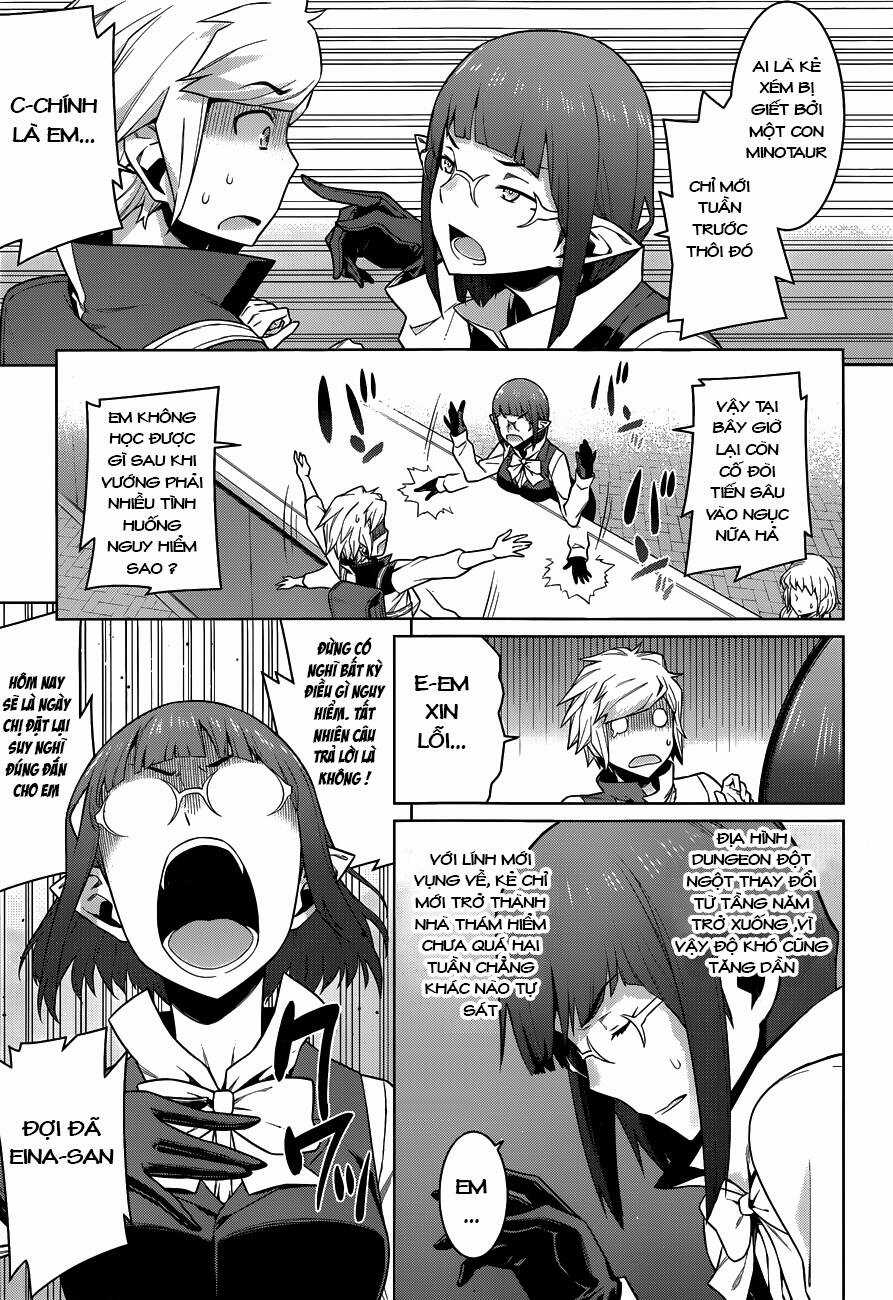 Dungeon Ni Deai O Motomeru No Wa Machigatte Iru Darou Ka Chapter 14 trang 9