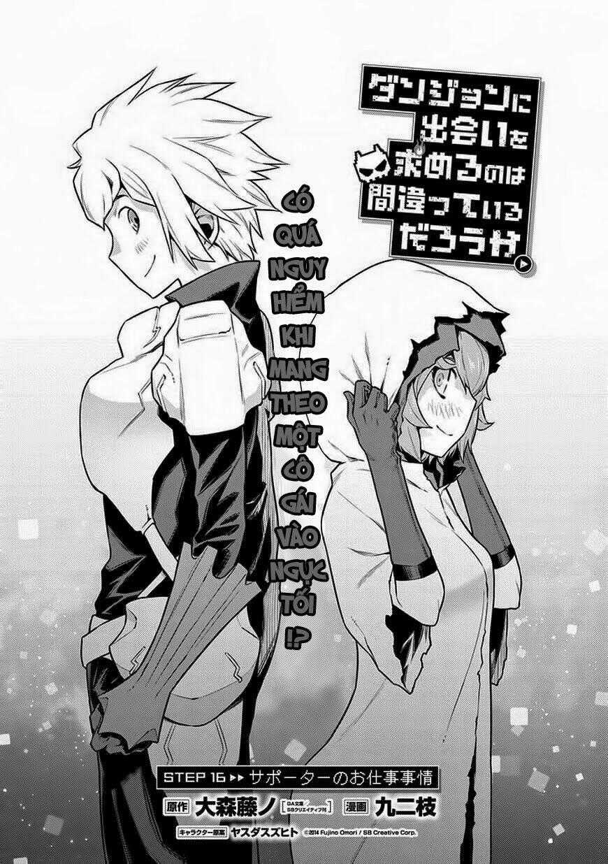 Dungeon Ni Deai O Motomeru No Wa Machigatte Iru Darou Ka Chapter 16 trang 1