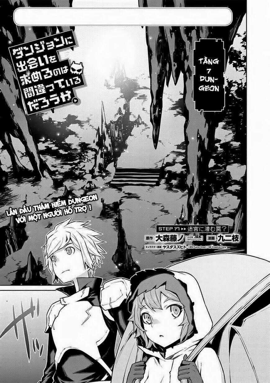 Dungeon Ni Deai O Motomeru No Wa Machigatte Iru Darou Ka Chapter 17 trang 1