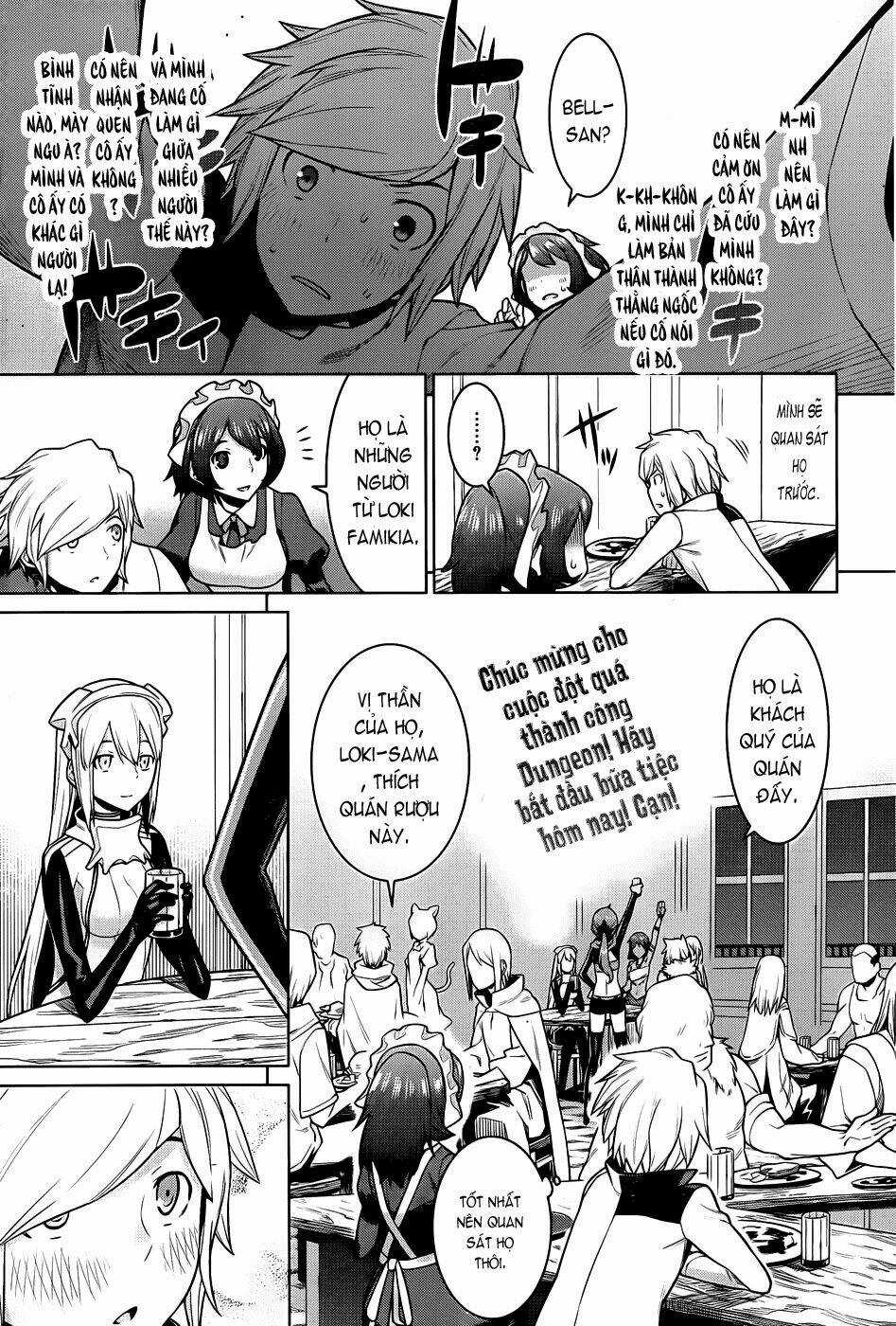 Dungeon Ni Deai O Motomeru No Wa Machigatte Iru Darou Ka Chapter 2 trang 10
