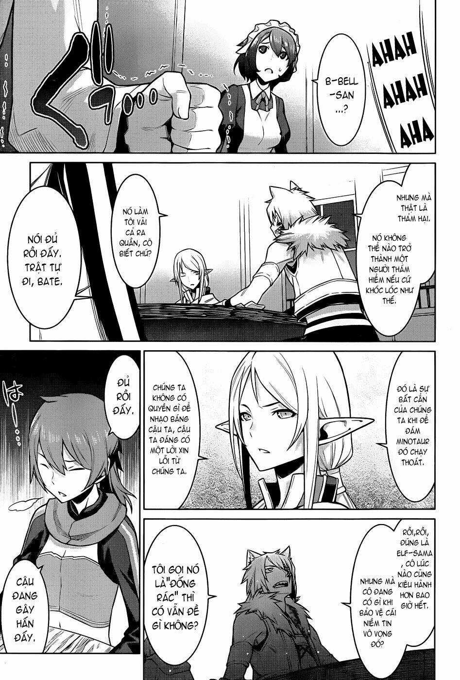 Dungeon Ni Deai O Motomeru No Wa Machigatte Iru Darou Ka Chapter 2 trang 14
