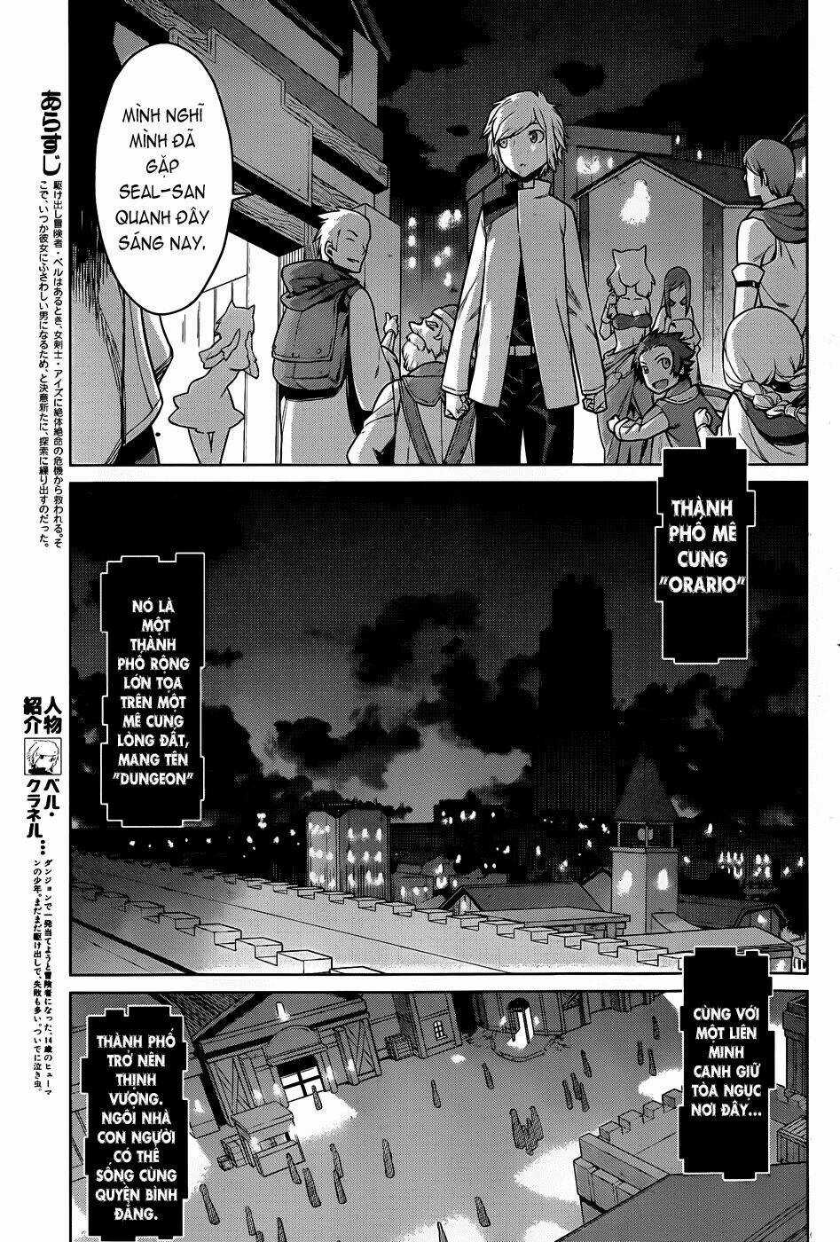 Dungeon Ni Deai O Motomeru No Wa Machigatte Iru Darou Ka Chapter 2 trang 2