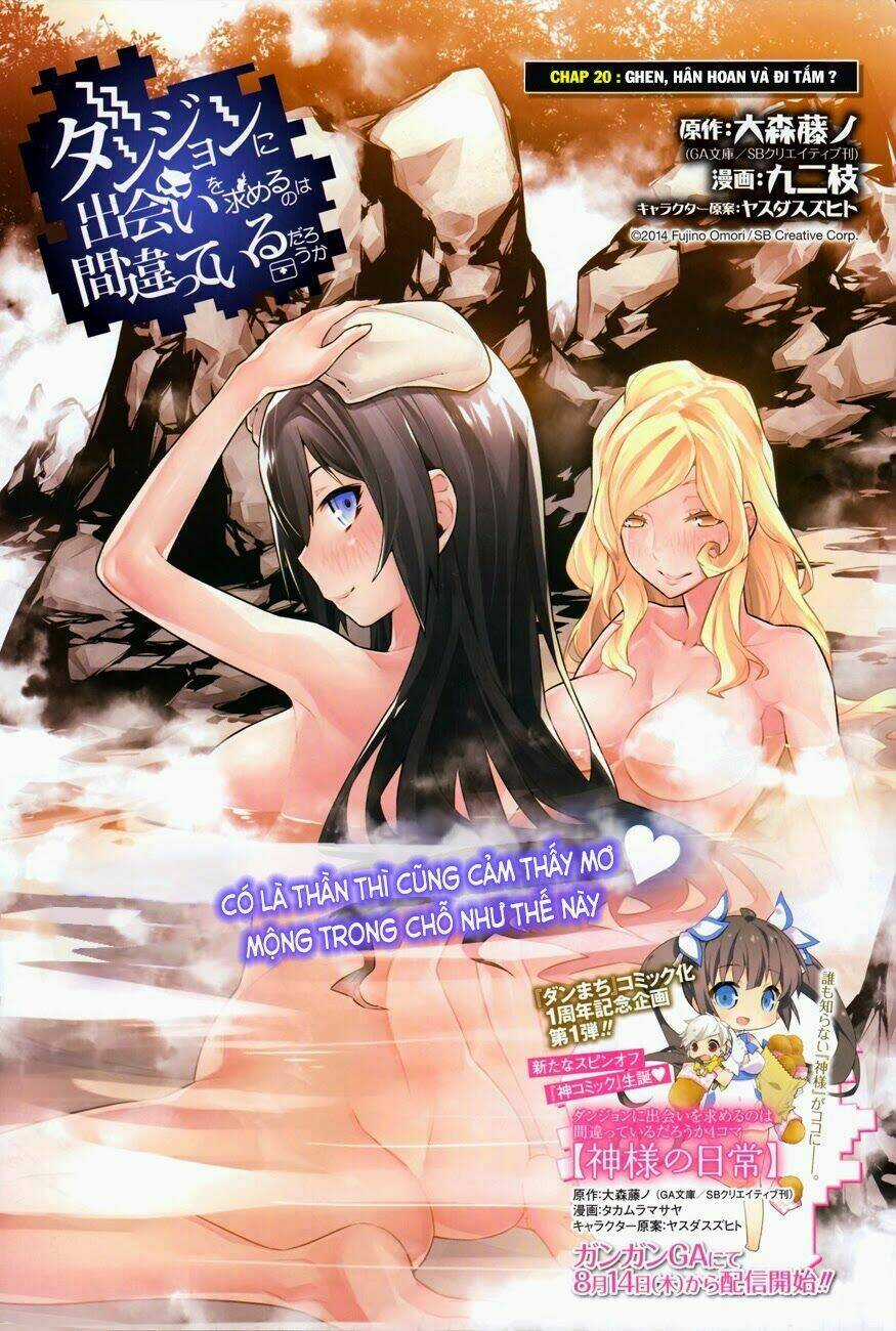 Dungeon Ni Deai O Motomeru No Wa Machigatte Iru Darou Ka Chapter 20 trang 4