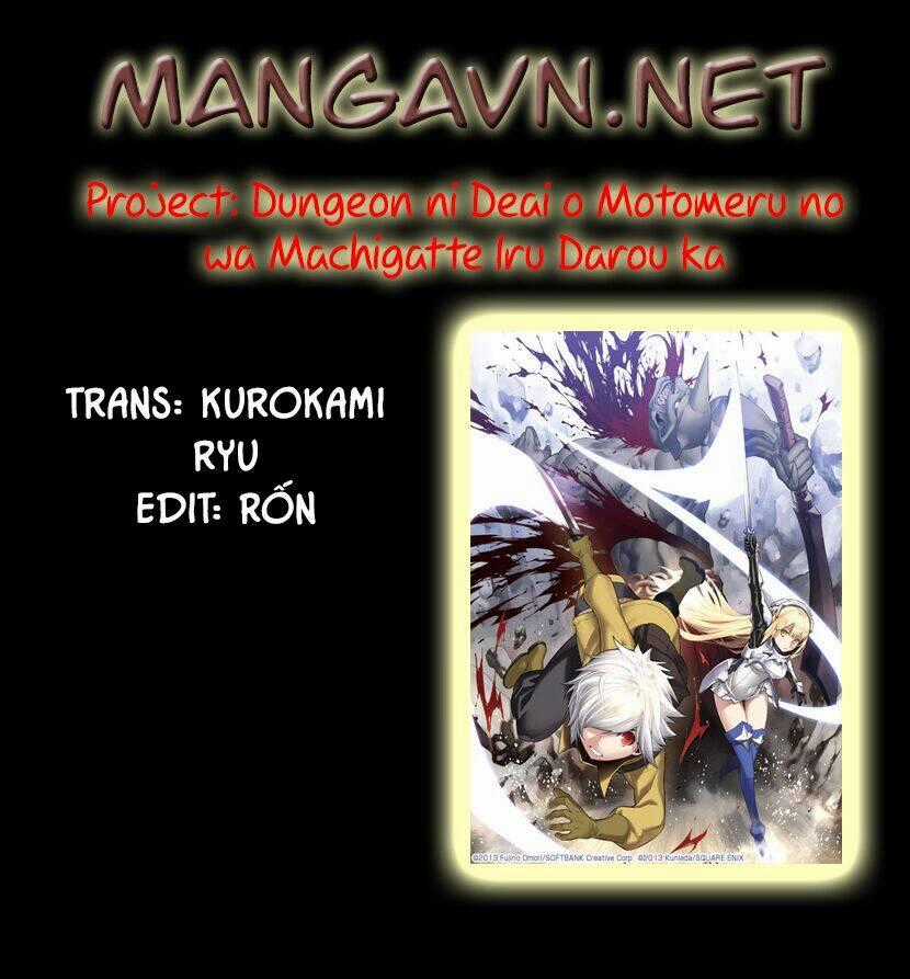 Dungeon Ni Deai O Motomeru No Wa Machigatte Iru Darou Ka Chapter 24 trang 0
