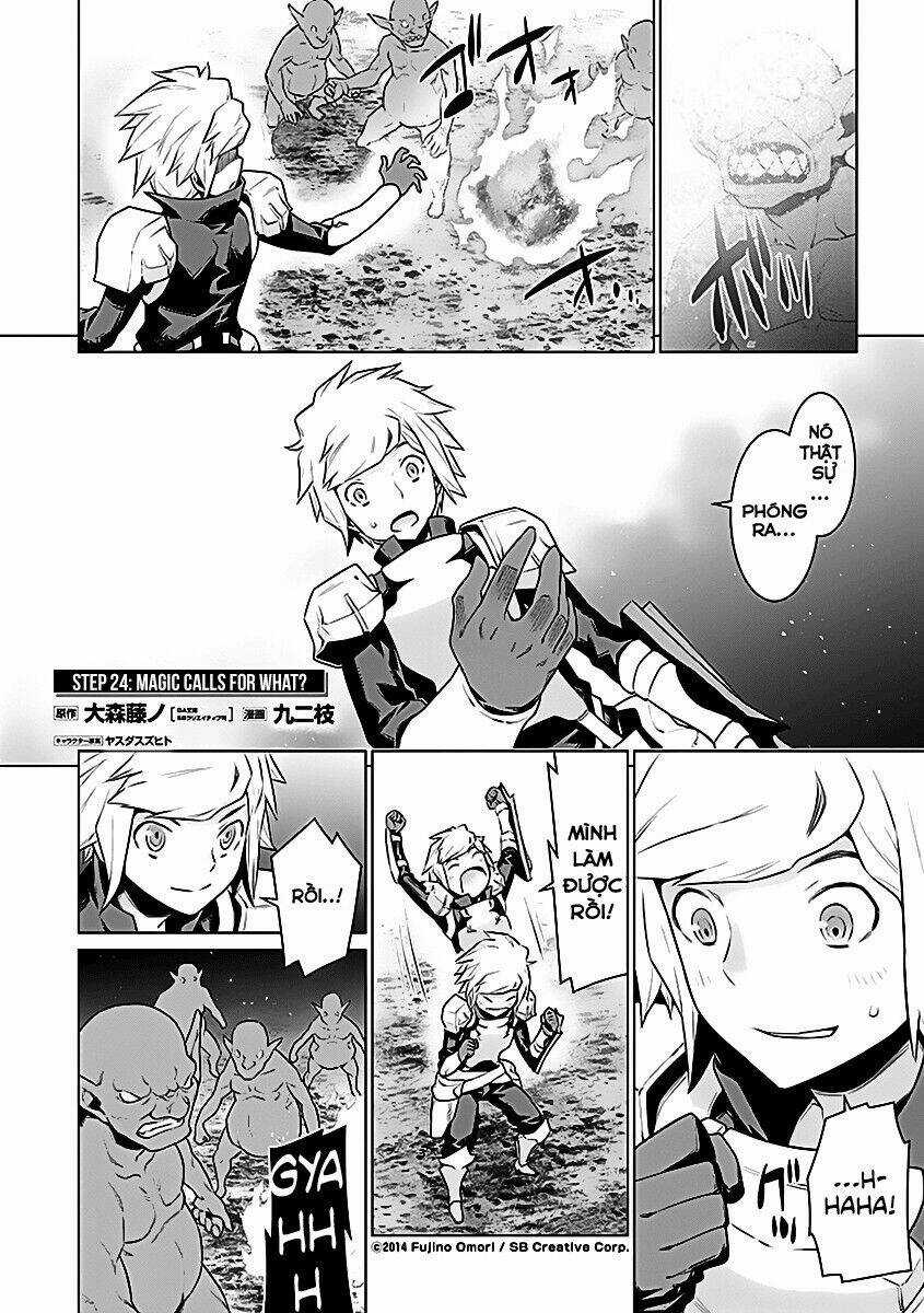 Dungeon Ni Deai O Motomeru No Wa Machigatte Iru Darou Ka Chapter 24 trang 2