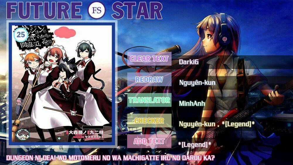 Dungeon Ni Deai O Motomeru No Wa Machigatte Iru Darou Ka Chapter 25 trang 0