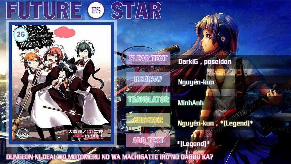 Dungeon Ni Deai O Motomeru No Wa Machigatte Iru Darou Ka Chapter 26 trang 0
