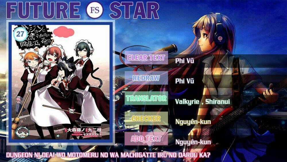 Dungeon Ni Deai O Motomeru No Wa Machigatte Iru Darou Ka Chapter 27 trang 0