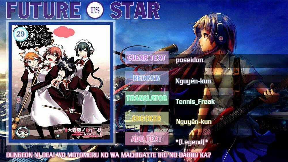 Dungeon Ni Deai O Motomeru No Wa Machigatte Iru Darou Ka Chapter 29 trang 0