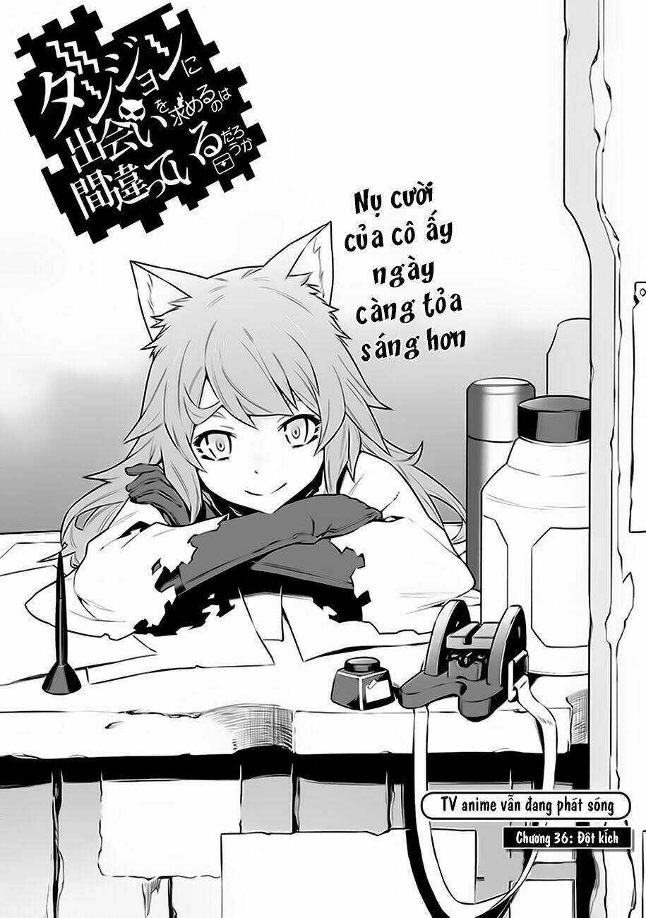 Dungeon Ni Deai O Motomeru No Wa Machigatte Iru Darou Ka Chapter 36 trang 4