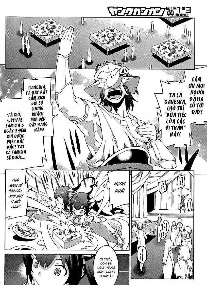 Dungeon Ni Deai O Motomeru No Wa Machigatte Iru Darou Ka Chapter 4 trang 16