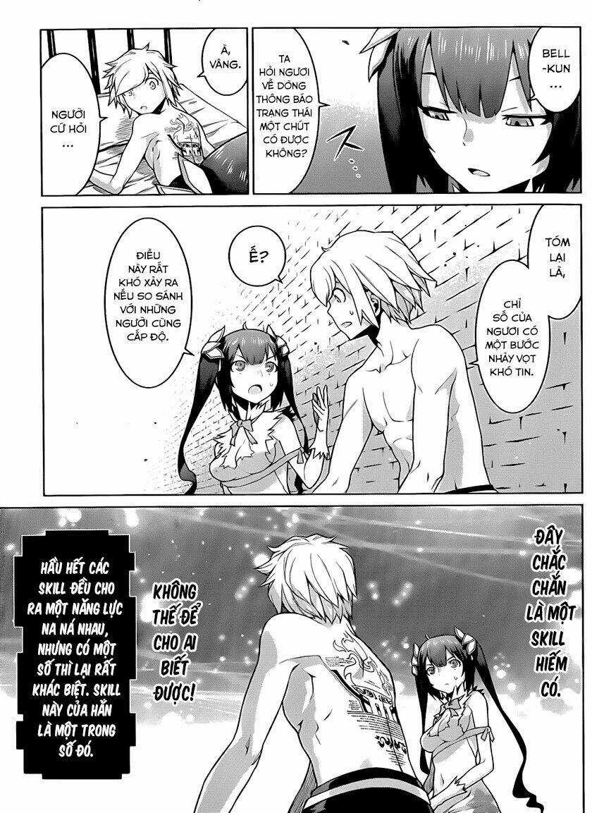 Dungeon Ni Deai O Motomeru No Wa Machigatte Iru Darou Ka Chapter 4 trang 5