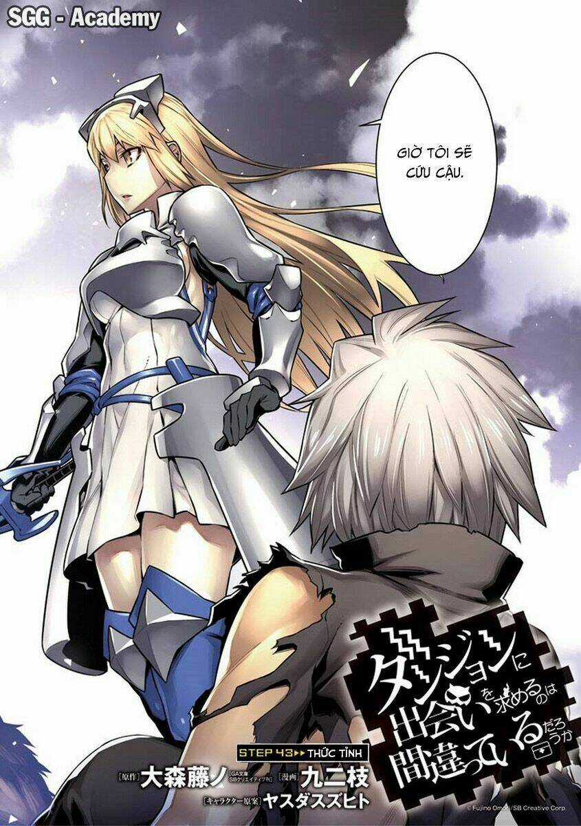 Dungeon Ni Deai O Motomeru No Wa Machigatte Iru Darou Ka Chapter 43 trang 3