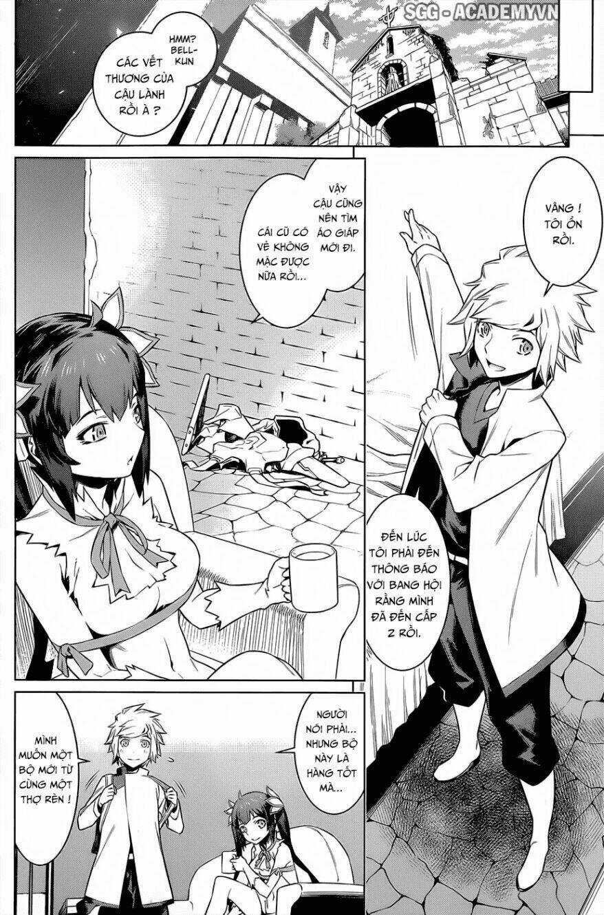 Dungeon Ni Deai O Motomeru No Wa Machigatte Iru Darou Ka Chapter 46 trang 11