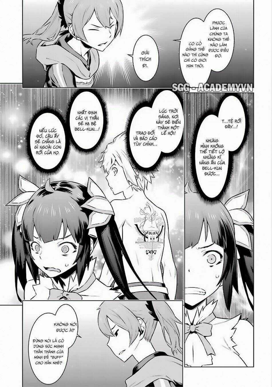 Dungeon Ni Deai O Motomeru No Wa Machigatte Iru Darou Ka Chapter 48 trang 12