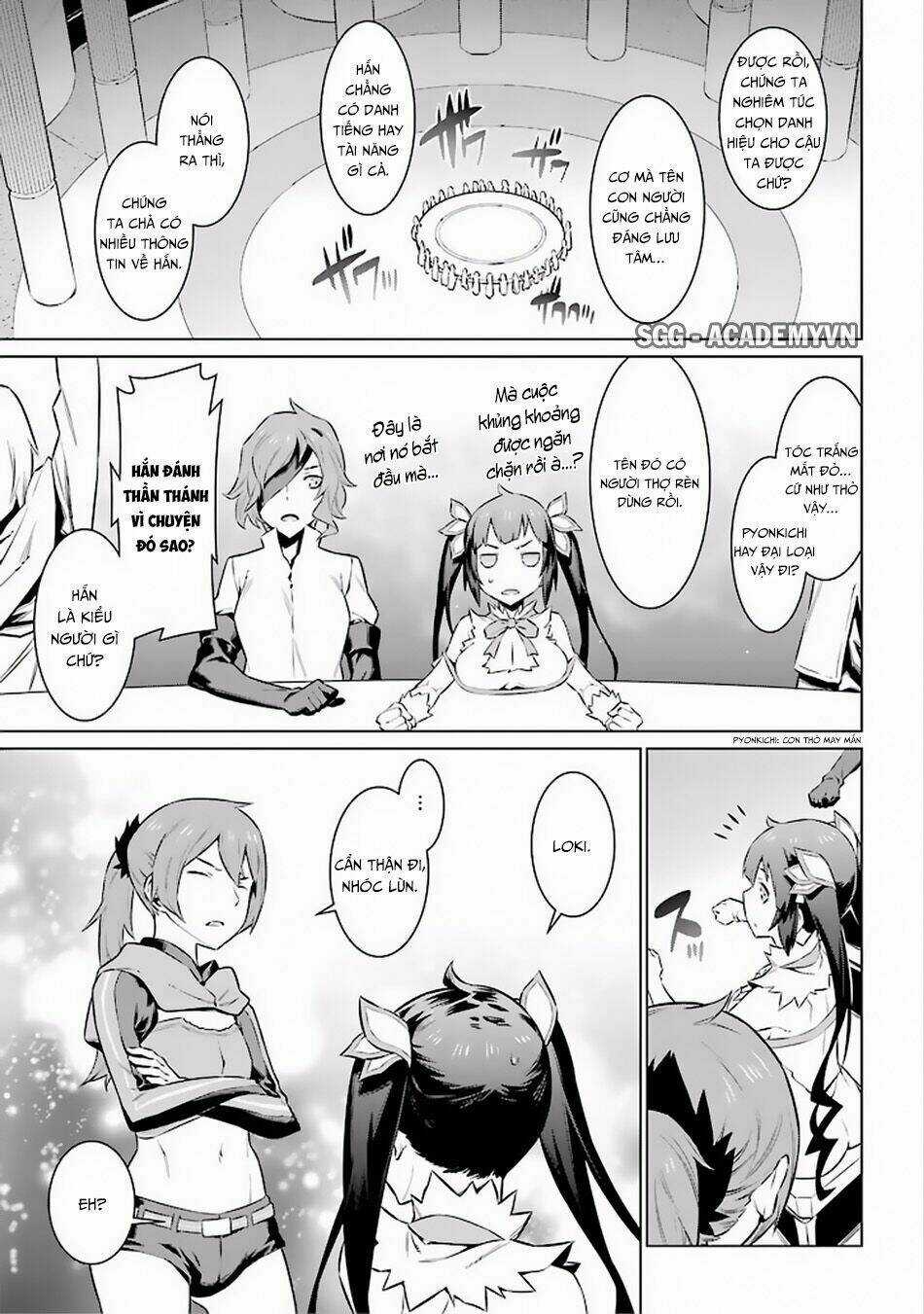 Dungeon Ni Deai O Motomeru No Wa Machigatte Iru Darou Ka Chapter 48 trang 16