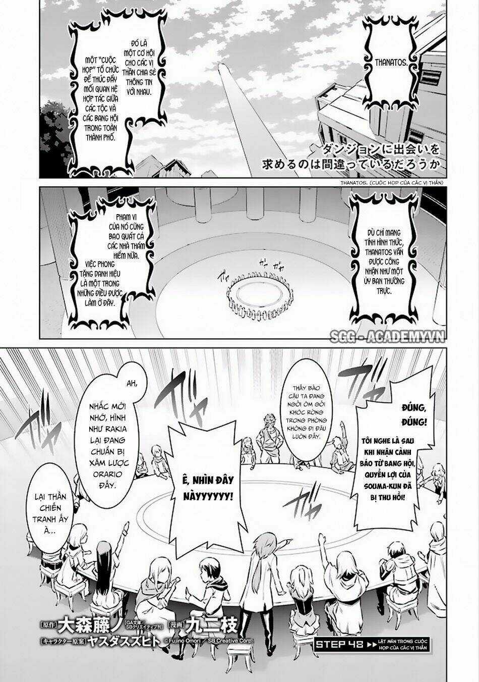 Dungeon Ni Deai O Motomeru No Wa Machigatte Iru Darou Ka Chapter 48 trang 2