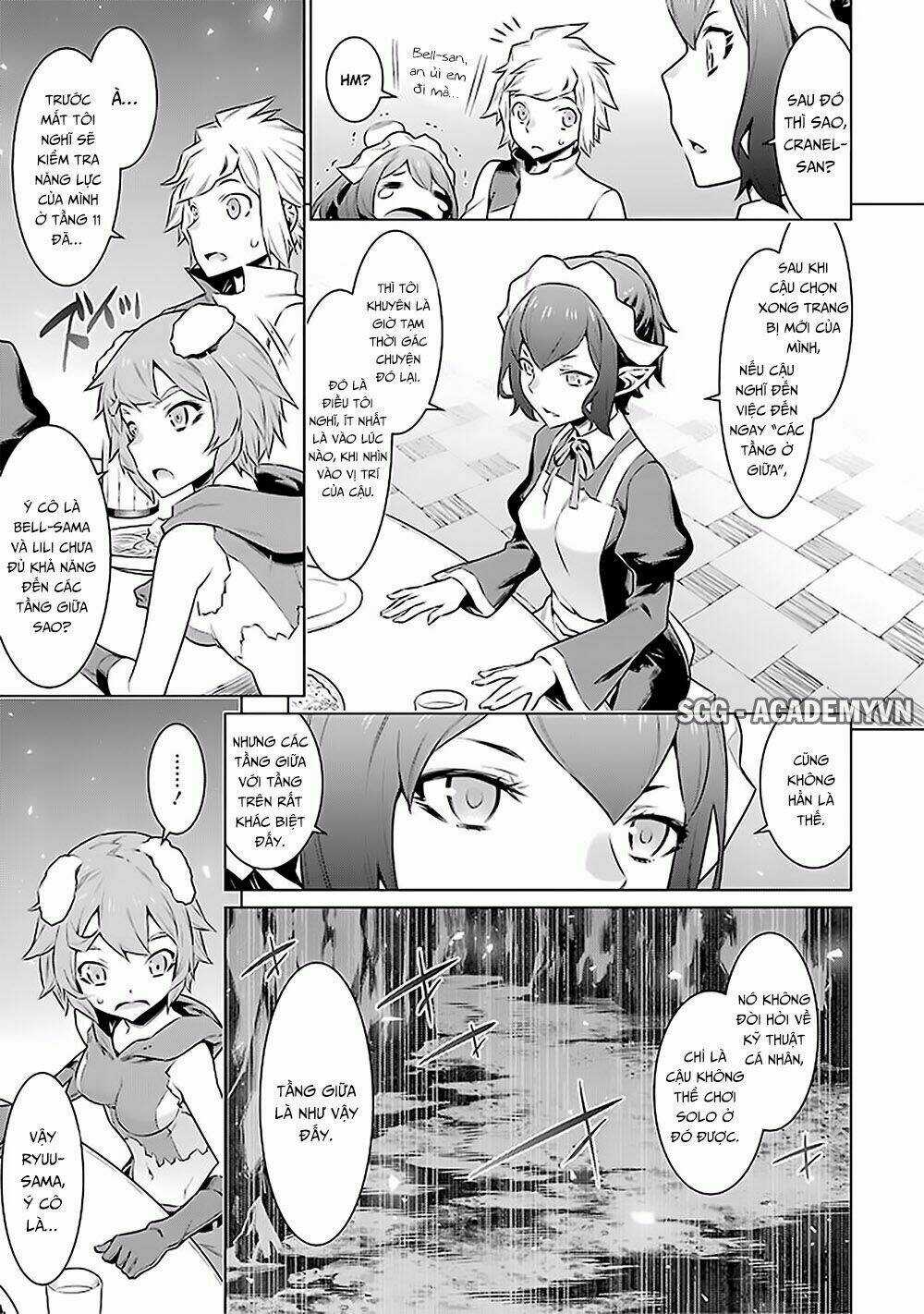 Dungeon Ni Deai O Motomeru No Wa Machigatte Iru Darou Ka Chapter 49 trang 11