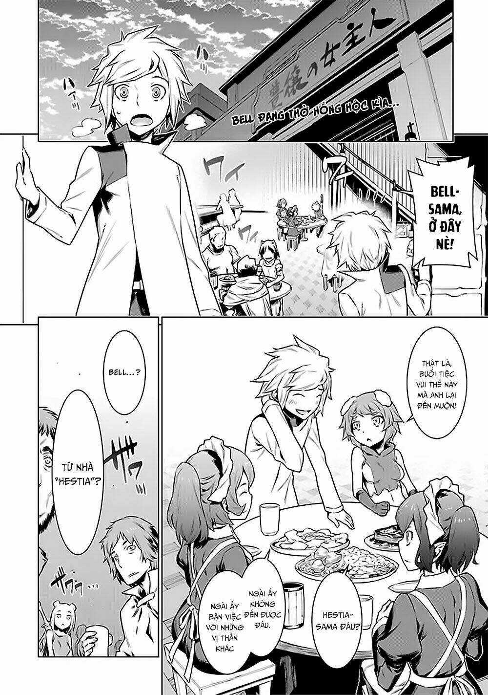 Dungeon Ni Deai O Motomeru No Wa Machigatte Iru Darou Ka Chapter 49 trang 4