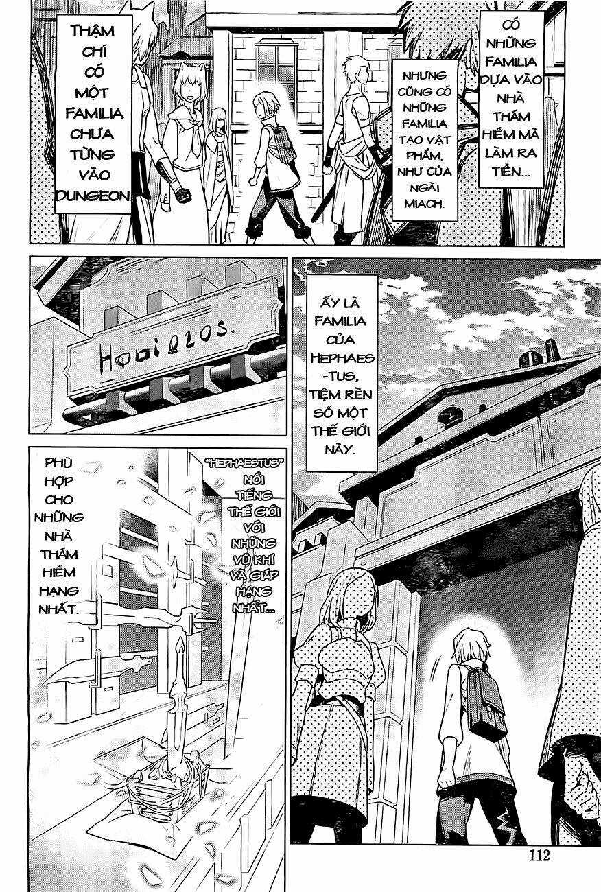 Dungeon Ni Deai O Motomeru No Wa Machigatte Iru Darou Ka Chapter 5 trang 19