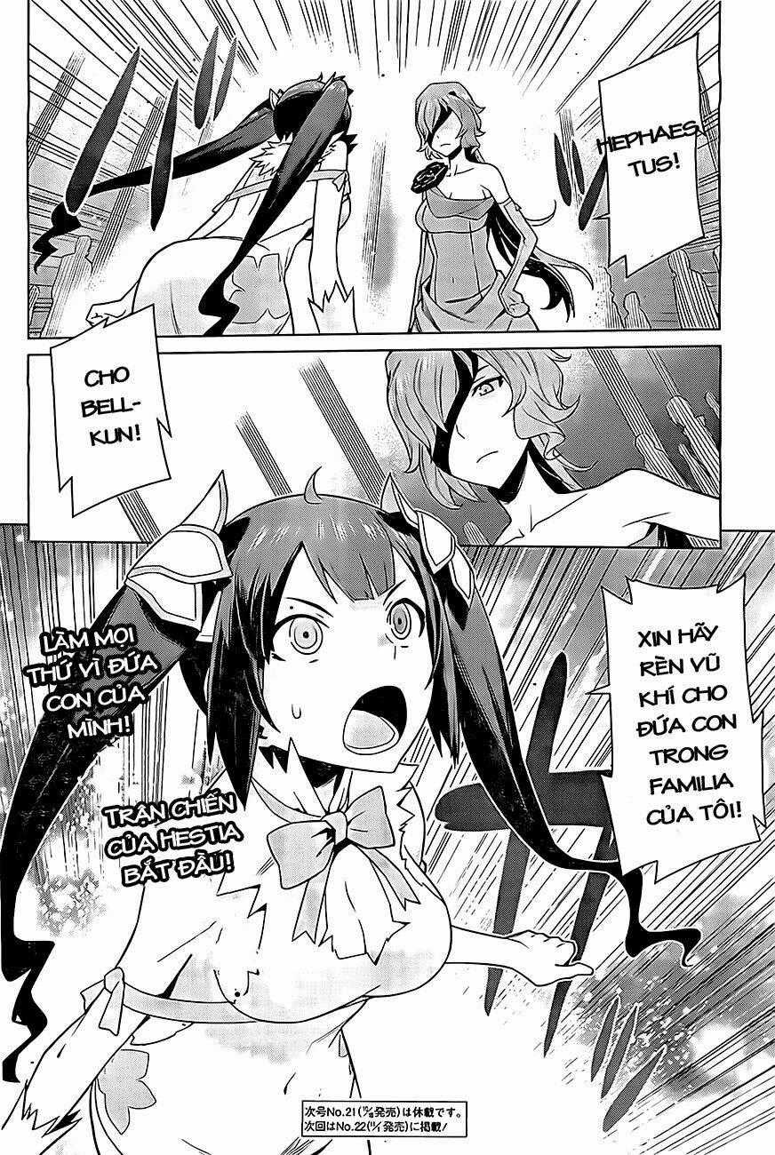 Dungeon Ni Deai O Motomeru No Wa Machigatte Iru Darou Ka Chapter 5 trang 21
