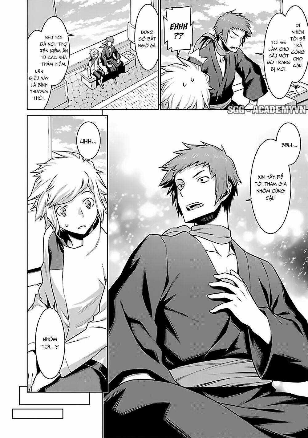 Dungeon Ni Deai O Motomeru No Wa Machigatte Iru Darou Ka Chapter 50 trang 12