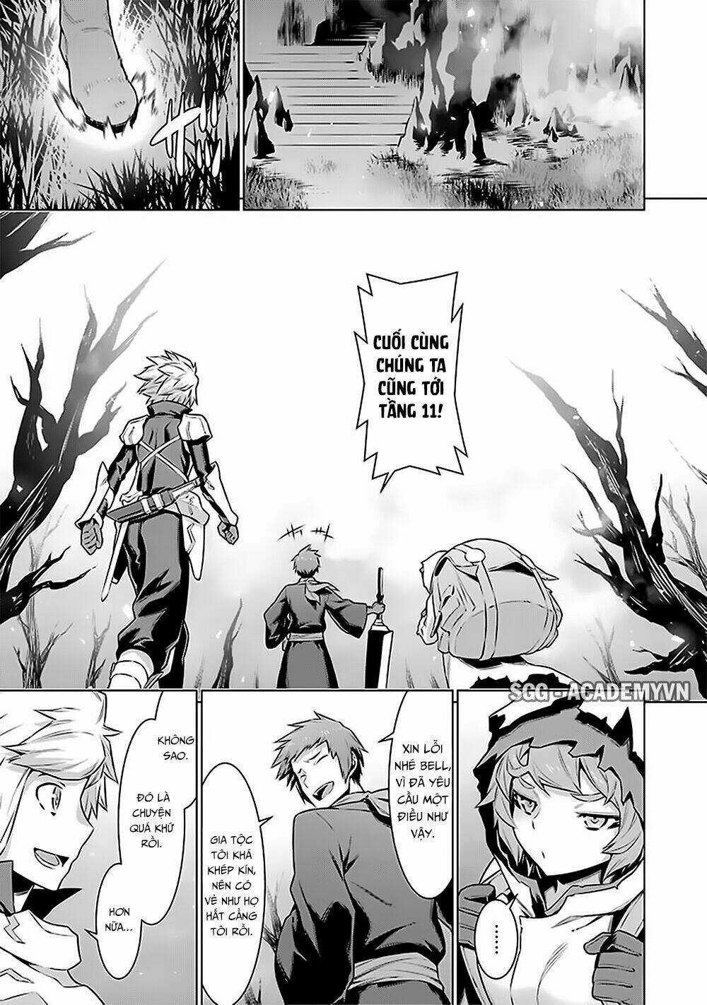 Dungeon Ni Deai O Motomeru No Wa Machigatte Iru Darou Ka Chapter 50 trang 13