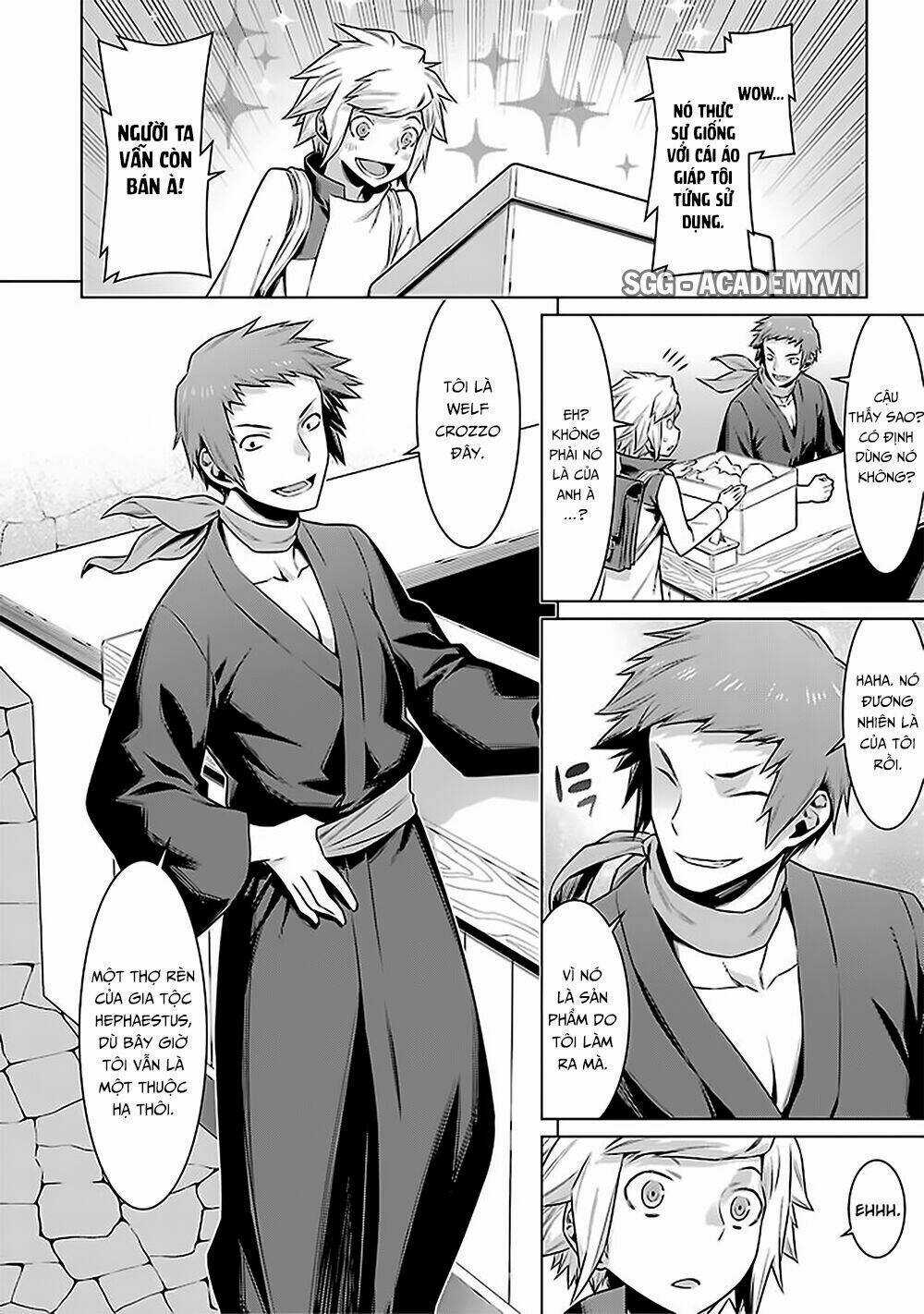 Dungeon Ni Deai O Motomeru No Wa Machigatte Iru Darou Ka Chapter 50 trang 4