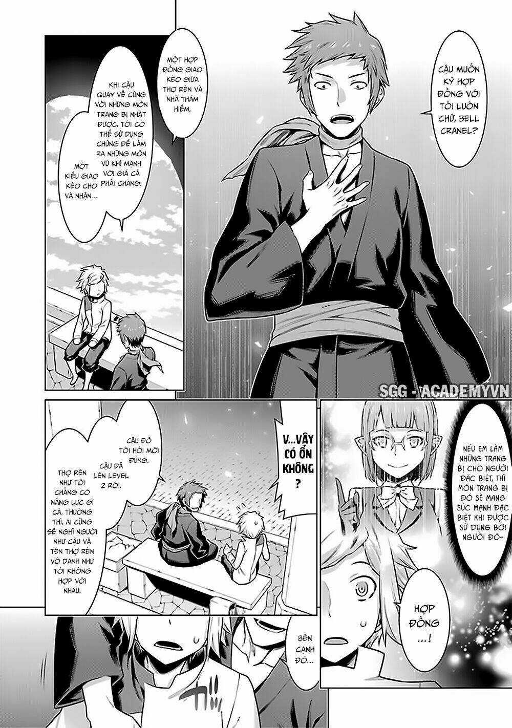 Dungeon Ni Deai O Motomeru No Wa Machigatte Iru Darou Ka Chapter 50 trang 8