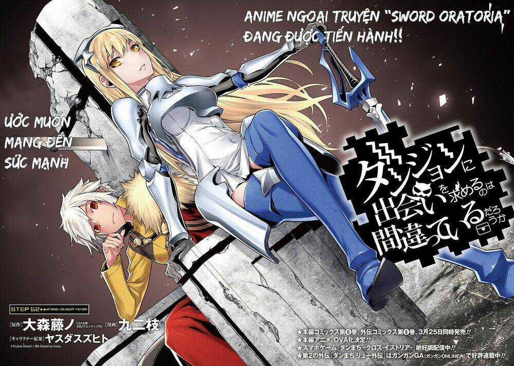 Dungeon Ni Deai O Motomeru No Wa Machigatte Iru Darou Ka Chapter 52 trang 2