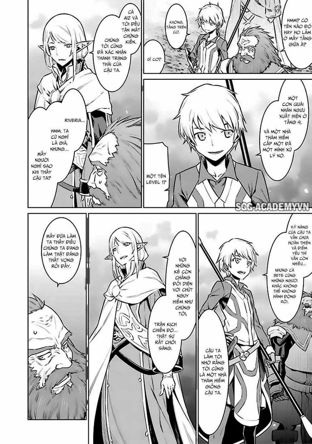 Dungeon Ni Deai O Motomeru No Wa Machigatte Iru Darou Ka Chapter 53 trang 4