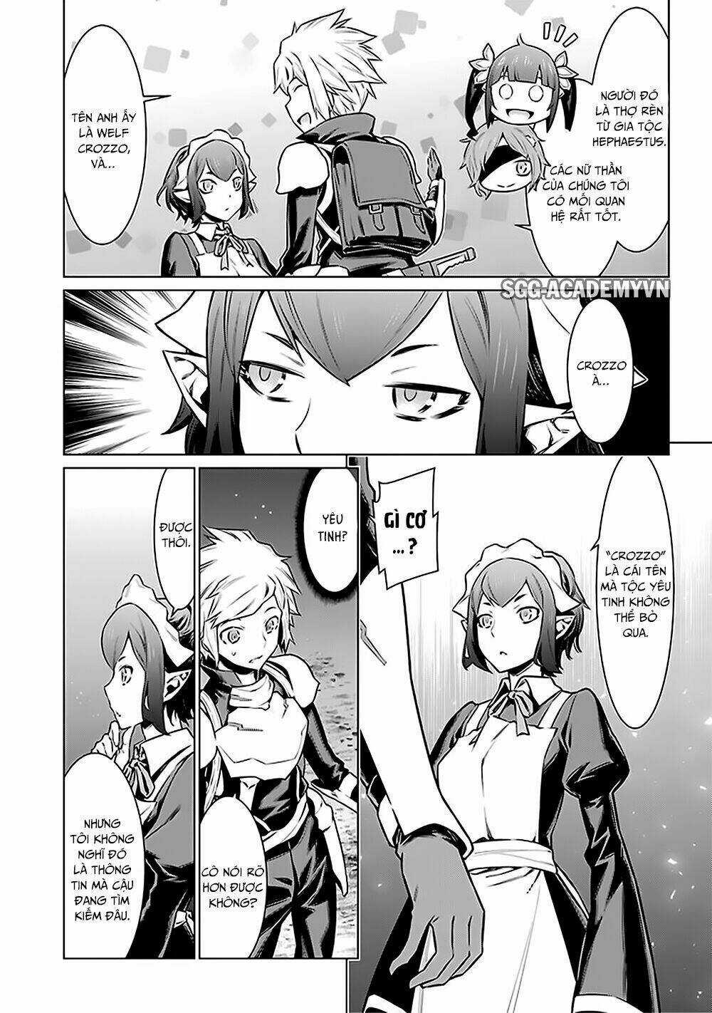 Dungeon Ni Deai O Motomeru No Wa Machigatte Iru Darou Ka Chapter 54 trang 10