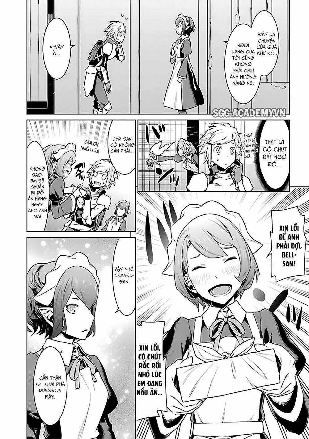 Dungeon Ni Deai O Motomeru No Wa Machigatte Iru Darou Ka Chapter 54 trang 14