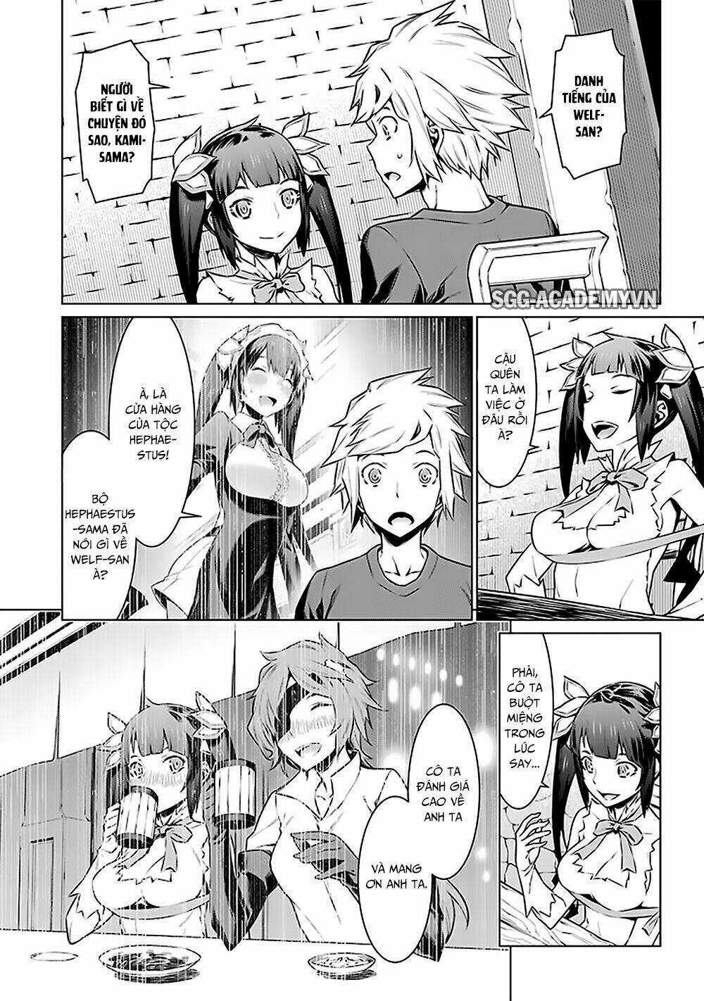 Dungeon Ni Deai O Motomeru No Wa Machigatte Iru Darou Ka Chapter 54 trang 4