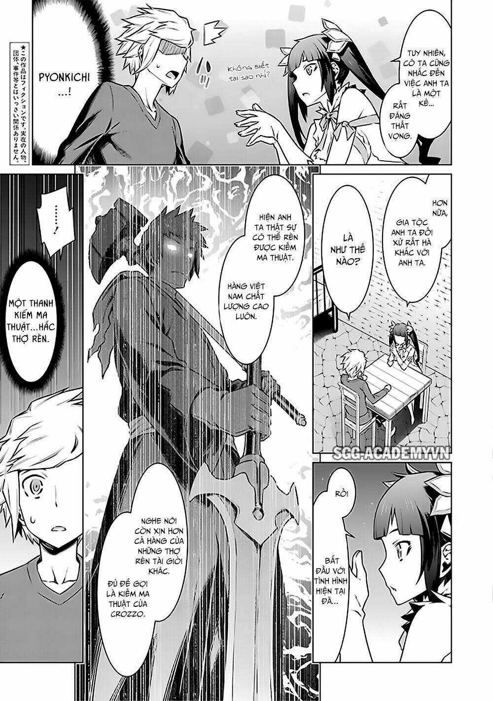 Dungeon Ni Deai O Motomeru No Wa Machigatte Iru Darou Ka Chapter 54 trang 5