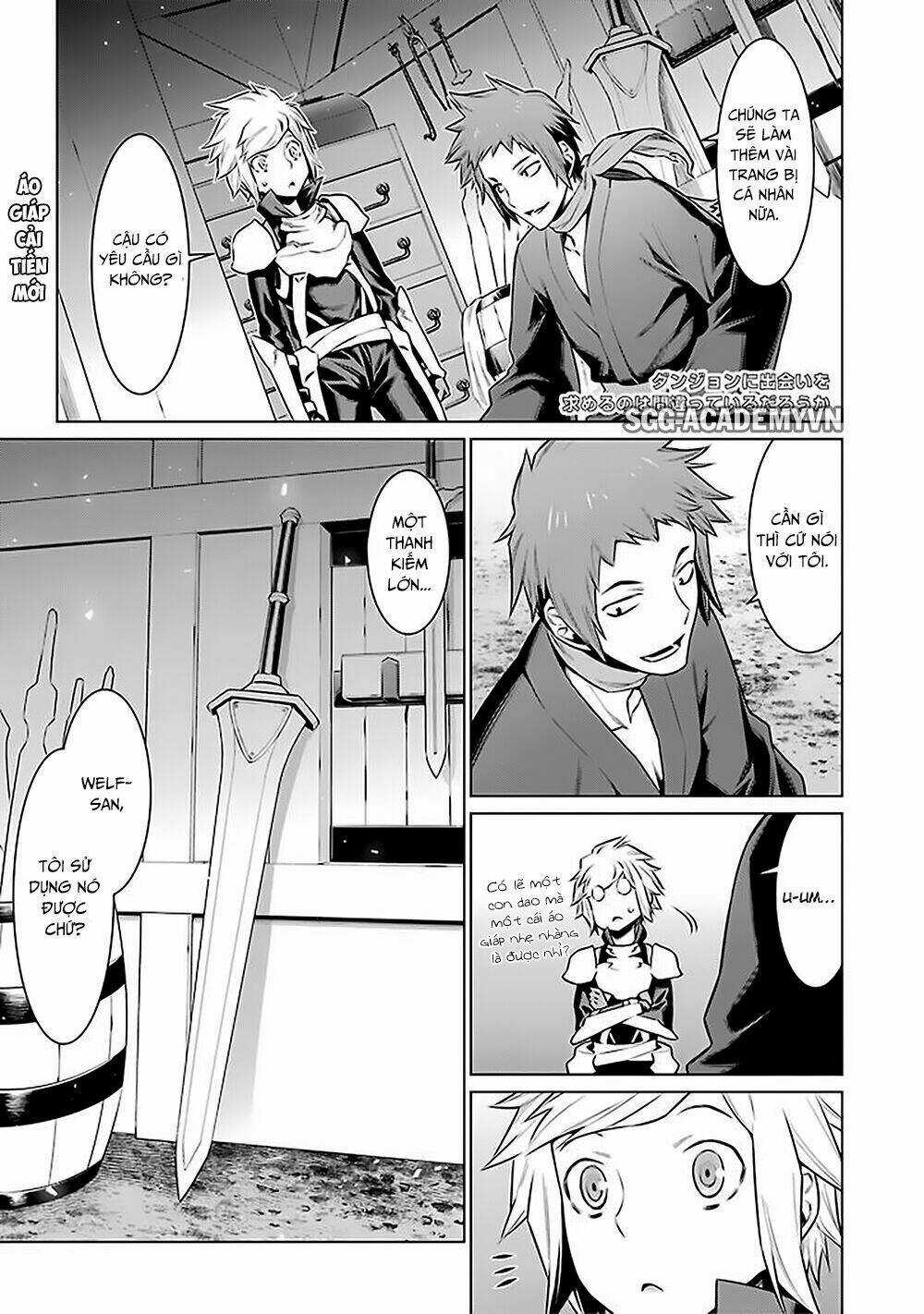 Dungeon Ni Deai O Motomeru No Wa Machigatte Iru Darou Ka Chapter 55 trang 2