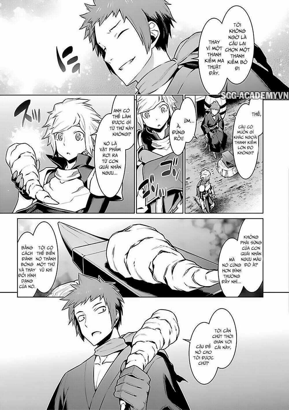 Dungeon Ni Deai O Motomeru No Wa Machigatte Iru Darou Ka Chapter 55 trang 4